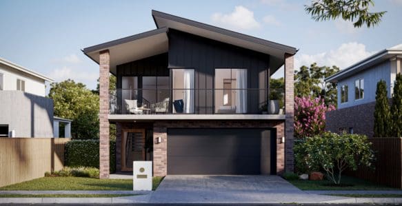 AREI 3D double storey exterior render